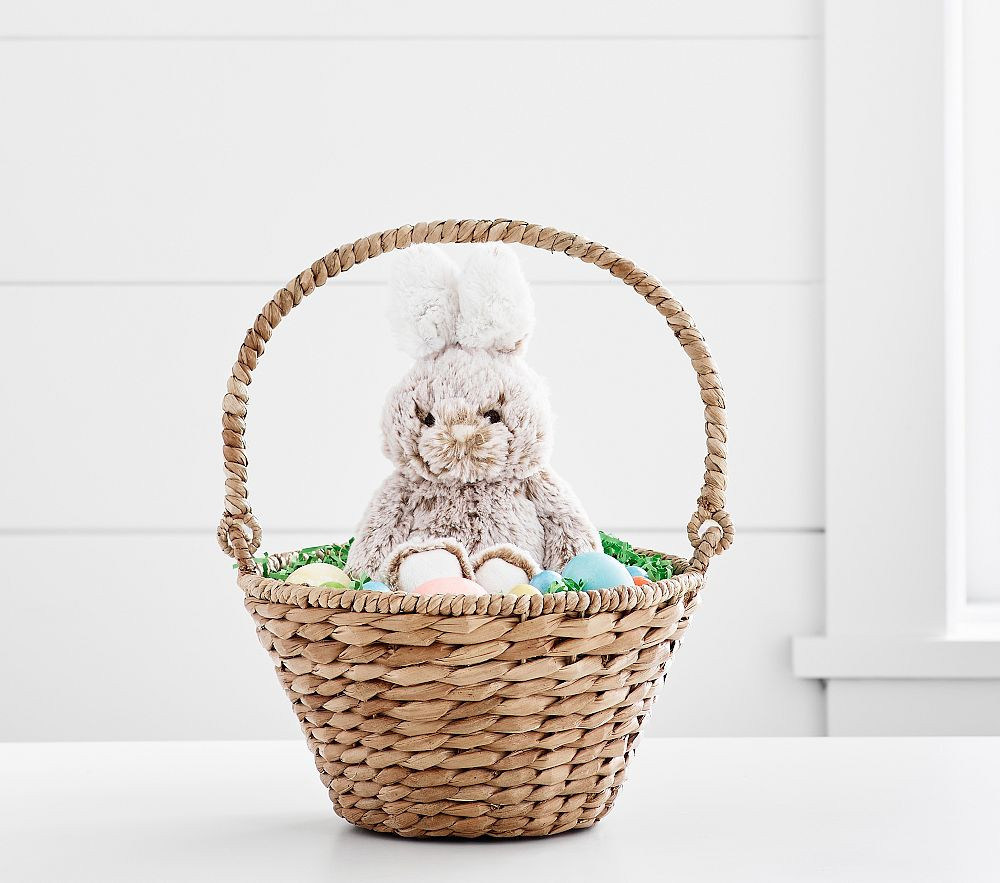 Natural Seagrass Small Easter Basket | Pottery Barn Kids