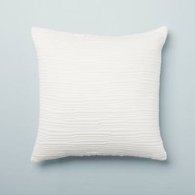Solid Texture Matelassé Pillow Sham - Hearth & Hand™ with Magnolia | Target