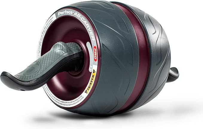 Perfect Fitness Ab Carver Pro Roller Wheel With Built In Spring Resistance, At Home Core Workout ... | Amazon (US)