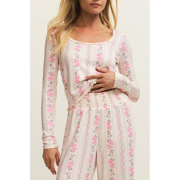 Marseille boudoir Long Sleeves Top | South Moon Under