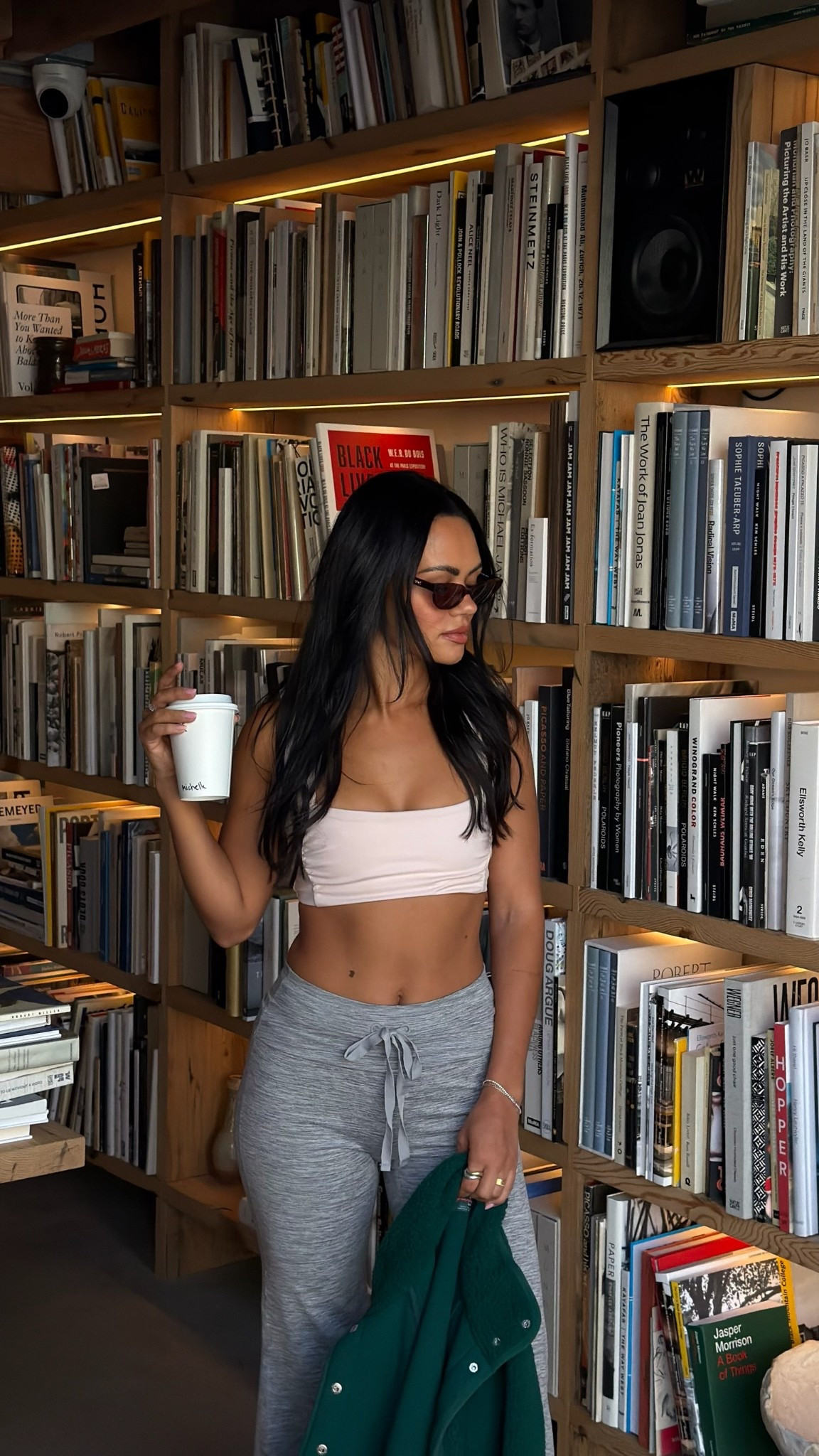 FP movement bra and heather gray pants + fleece jacket #ootd #workout #activewear 

#LTKdayinmylife #LTKootd #LTKfitnessgoals