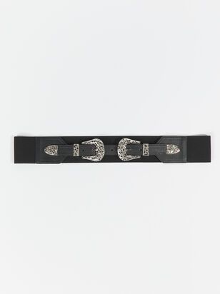 Western Double Buckle Belt | Arula