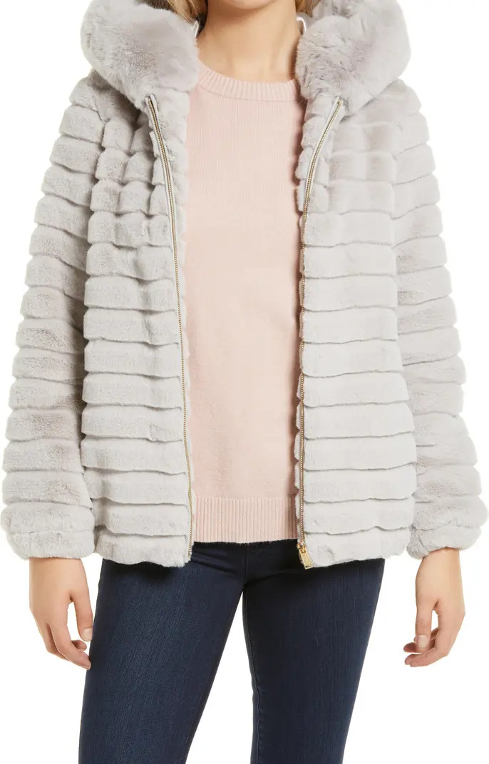 Hooded Faux Fur Jacket | Nordstrom