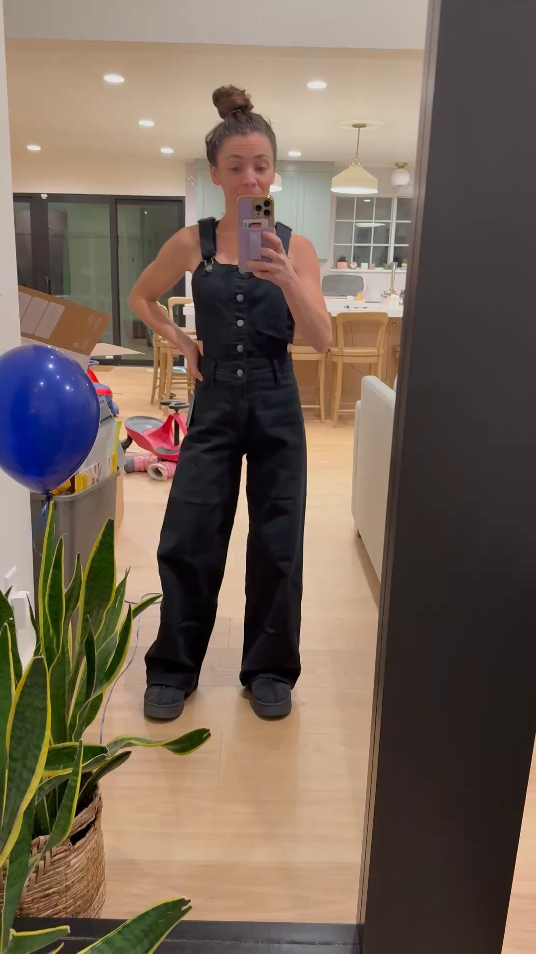 Wide leg overalls that are so flattering, & well priced! 

#LTKFindsUnder50 #LTKPetite