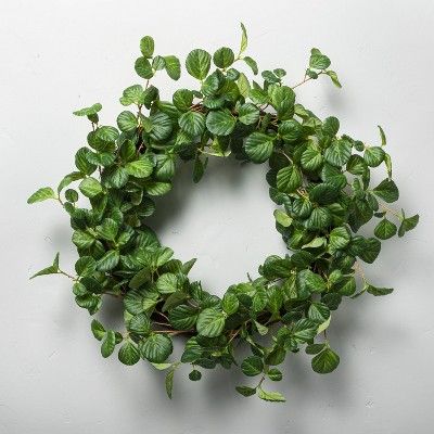 24" Faux Hazel Wreath - Hearth & Hand™ with Magnolia | Target