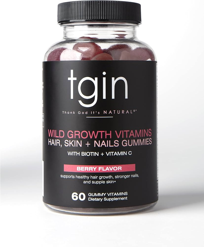 tgin Miracle RepaiRx Wild Growth Vitamins, Hair, Skin + Nails Gummies - 60 Count - Repair - Resto... | Amazon (US)
