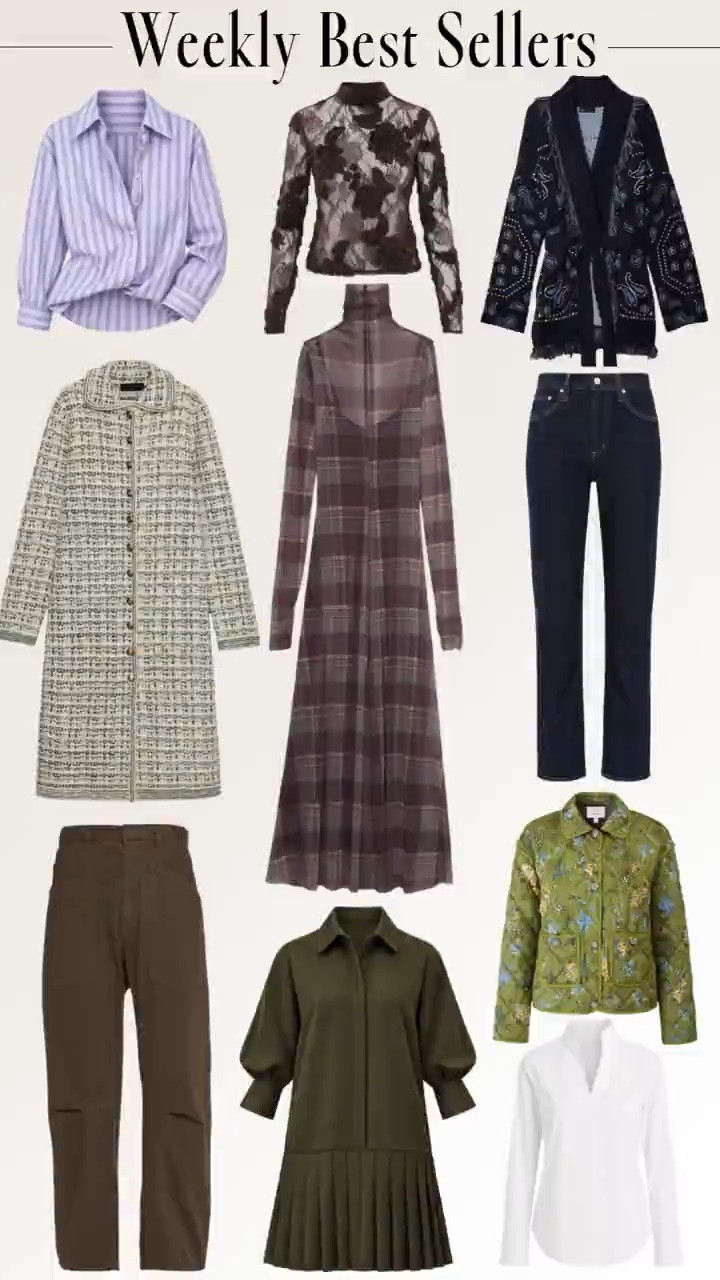 ✨ Weekly Best Sellers are in—and once again, you all have such a good eye.

These are the pieces you loved most this week, from easy everyday staples to polished fall finds that make getting dressed feel instantly more pulled together. If something caught your eye the first time around, consider this your sign to take another look.

Tap to shop this week’s most-loved finds. 🤎✨

#LTKStyle #WeeklyBestSellers #MostLoved #FallStyle #WardrobeFavorites #EverydayStyle #LTKFinds

#LTKootd #LTKSeasonal #LTKOver40