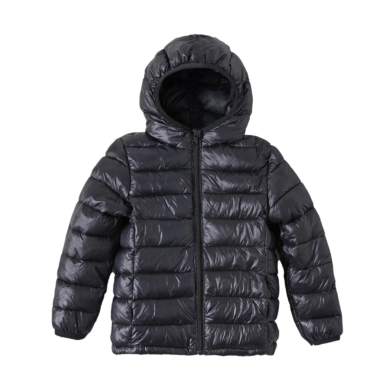 PatPat Kid Boys Girls Puffer Jacket Lightweight Zipper Winter Coat Size 4-13 | Walmart (US)