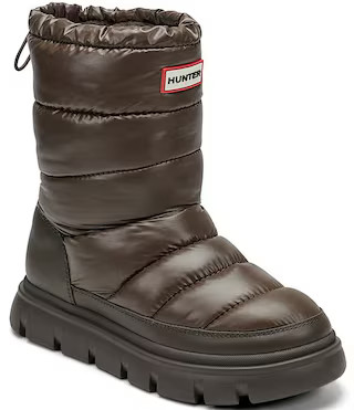 Hunter Women's Maribels Waterproof Faux Fur Insulated Puffy Winter Boots | Dillard's | Dillard's