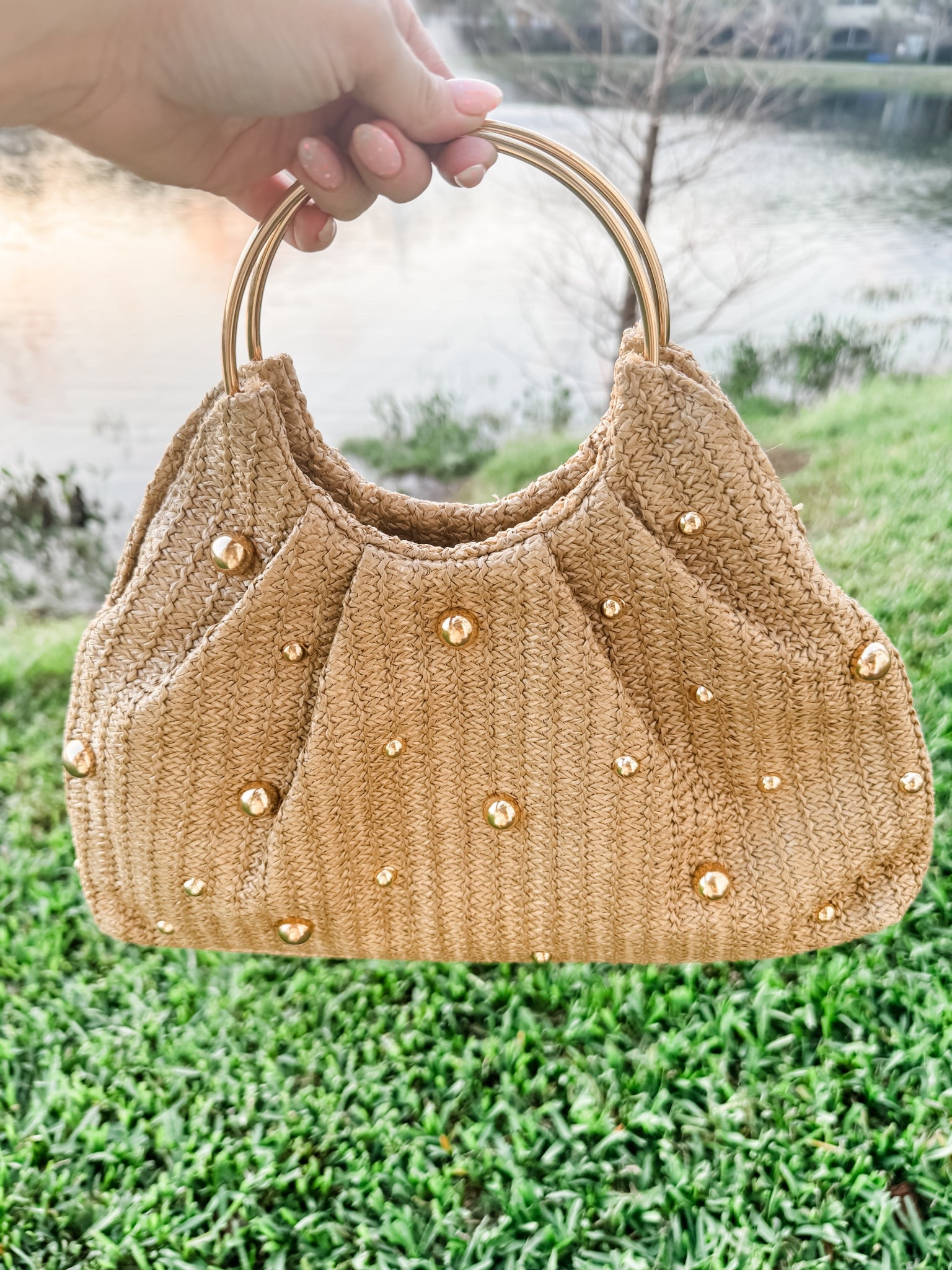 Summer bag | Summer clutch | Amazon find | Amazon fashion | Designer dupe | Straw bag | Gold details 

#LTKspringtrends #LTKgrwm #LTKSeasonal