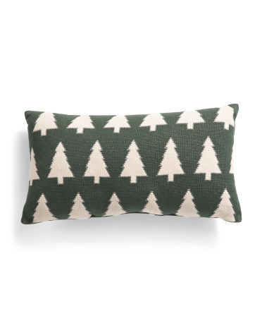 14x26 Modern Trees Pillow | TJ Maxx