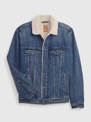 Icon Denim Sherpa Jacket | Gap (US)