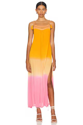 Tiare Hawaii Canggu Maxi Dress in Light Rust Pink Ombre from Revolve.com | Revolve Clothing (Global)