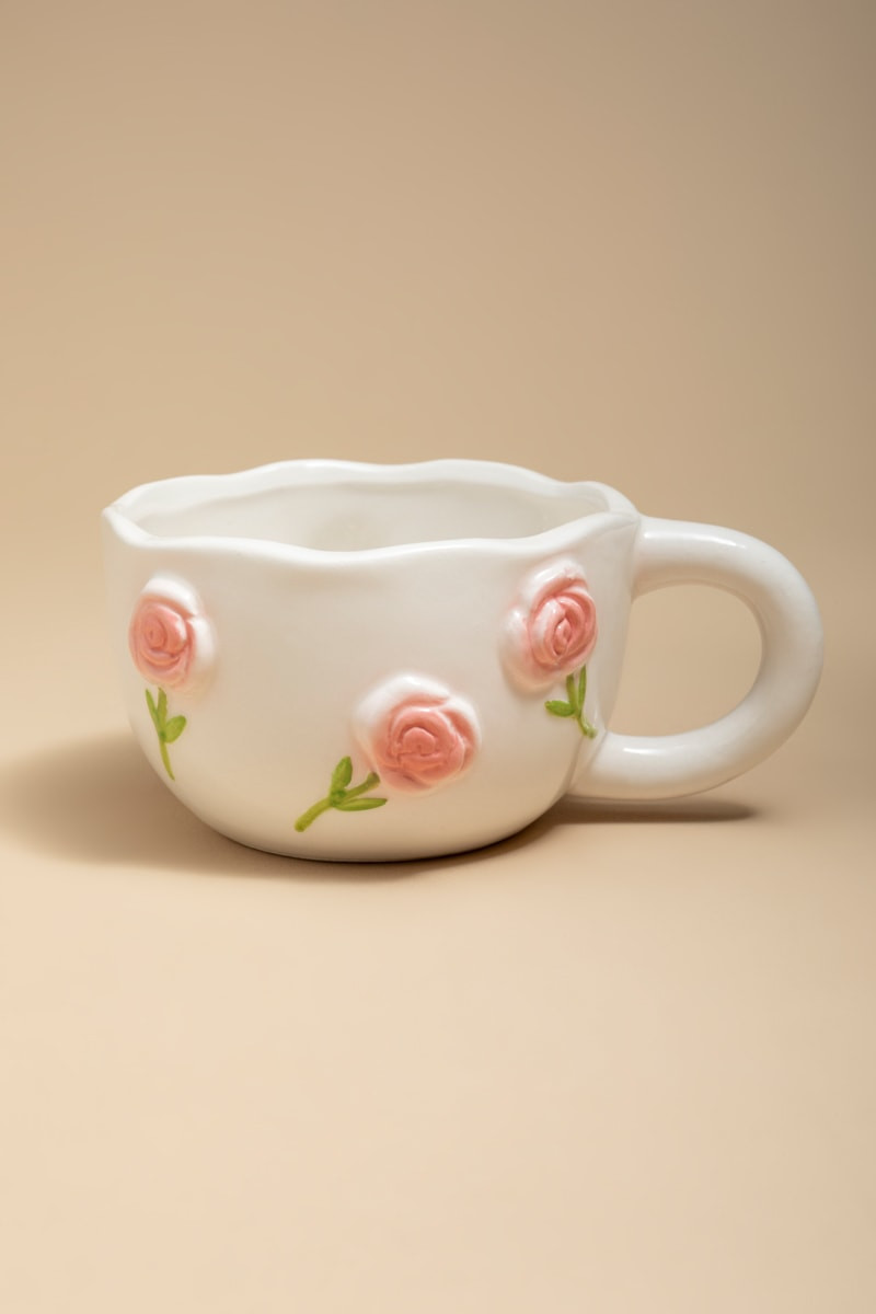 Pink Rose Mug | Francesca's