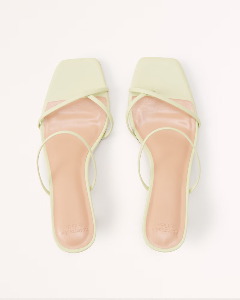 Strappy Heel Sandals | Abercrombie & Fitch (US)