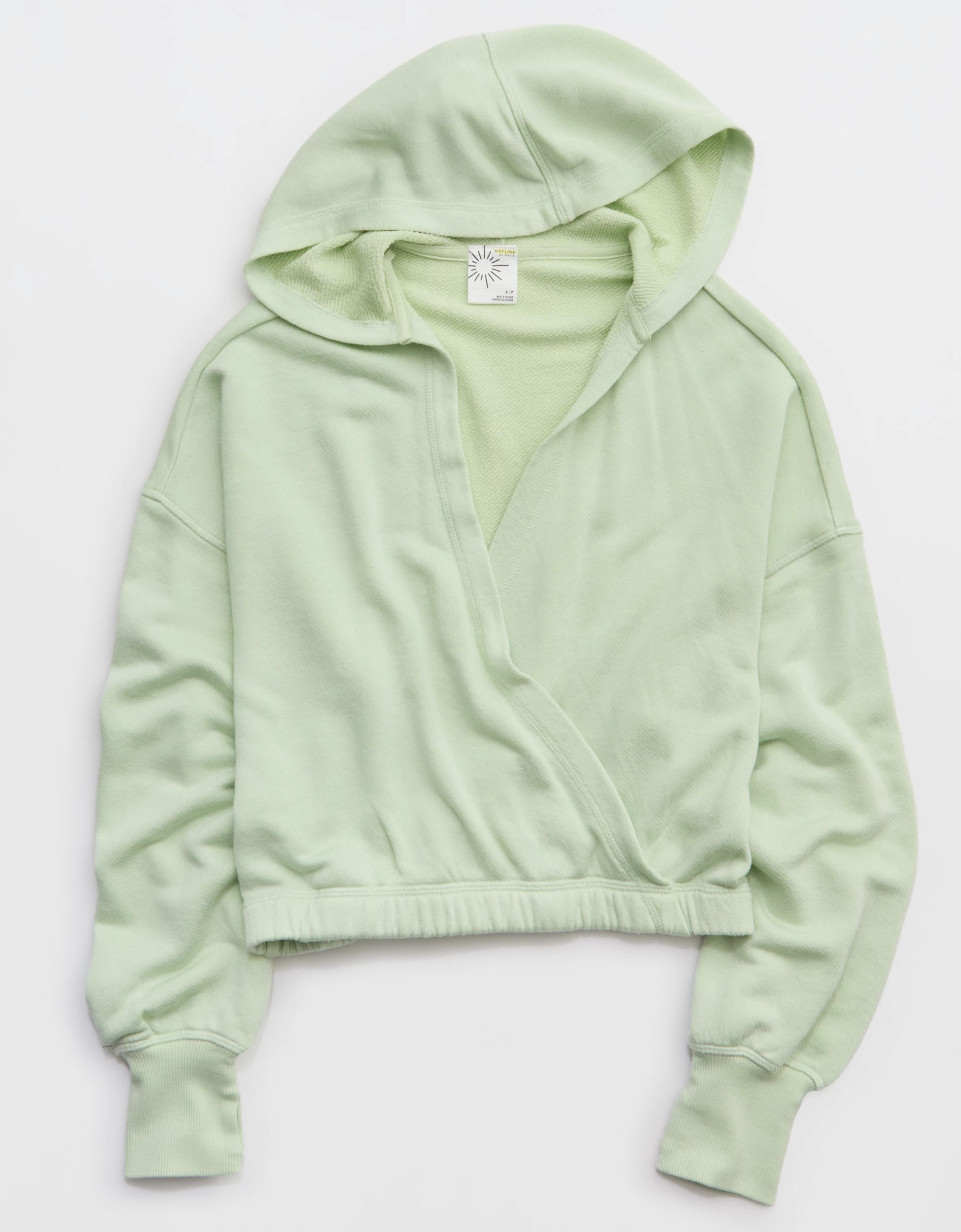 OFFLINE By Aerie Keep It 100 Terry Wrap Hoodie | Aerie