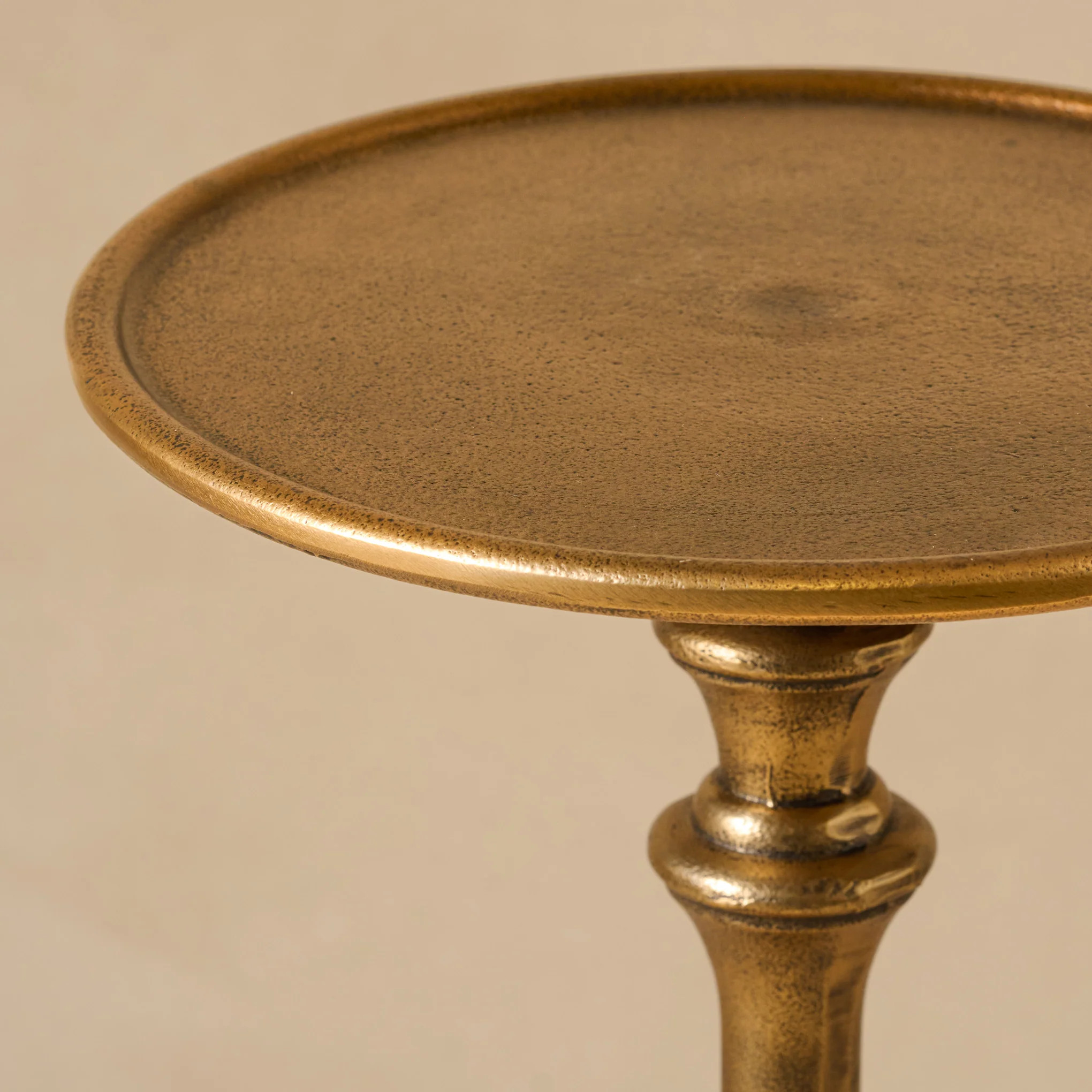 Antiqued Brass Cocktail Table | Magnolia