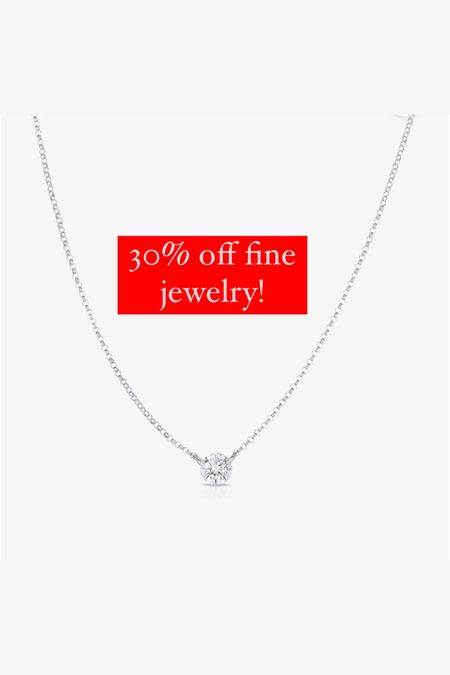 30% off fine jewelry 

#LTKsalealert #LTKGiftGuide #LTKover40