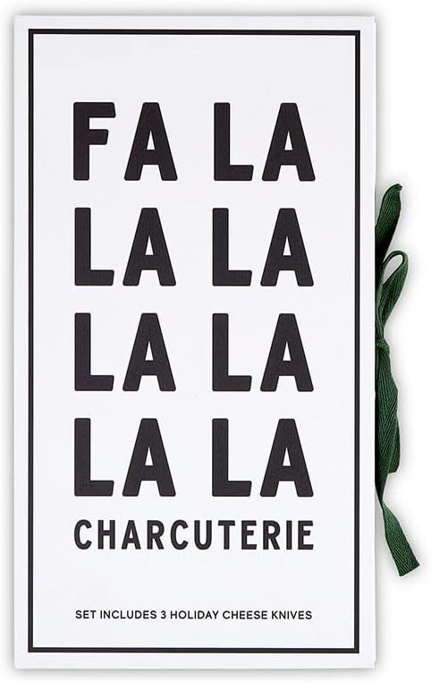 Santa Barbara Design Studio Knives Holiday Collection Cardboard Book Gift Set, 3-Pieces, Fa La La... | Amazon (US)