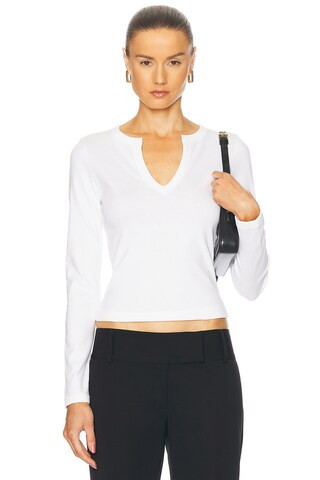 FLORE FLORE OBERTEIL IMAN in Weiß - White. Size S (also in XS). | FWRD 