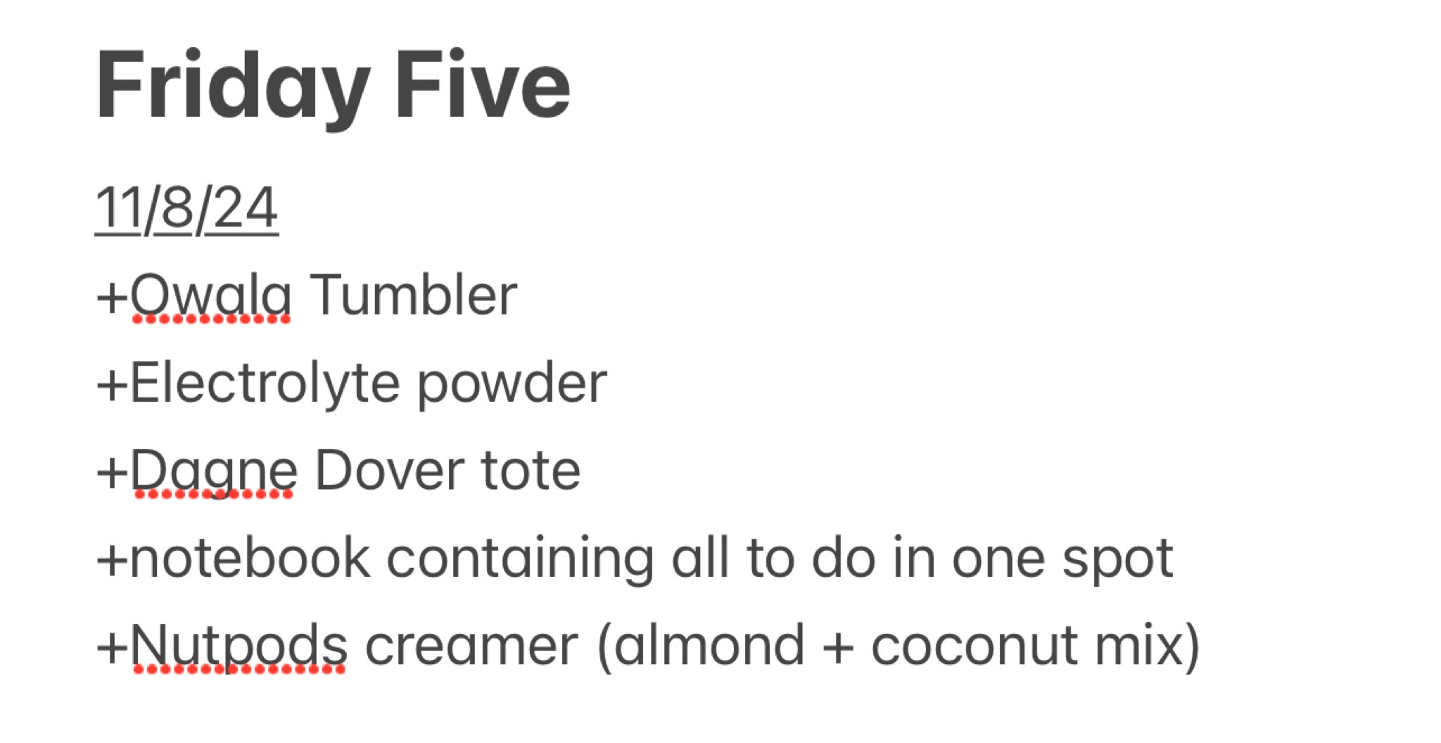 The Friday Five on a Sunday - it’s been a long week and it continued into the weekend. Sheeeeeesh 

#LTKStyleTip #LTKOver40 #LTKFindsUnder50