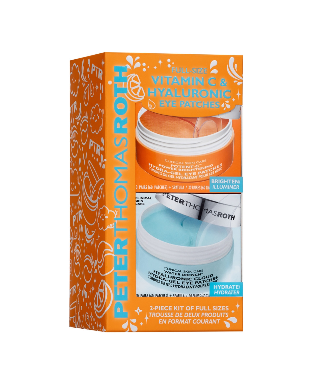 Peter Thomas Roth Full-Size Vitamin C & Hyaluronic Eye Patches 2-Piece Kit | Macy's