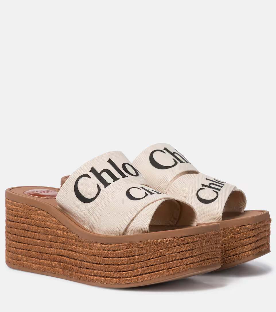 Woody canvas platform espadrille sandals | Mytheresa (US/CA)