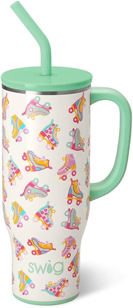 Swig Life 30oz Mega Mug, 30 oz Tumbler with Handle and Straw, Cup Holder Friendly, Dishwasher Saf... | Amazon (US)
