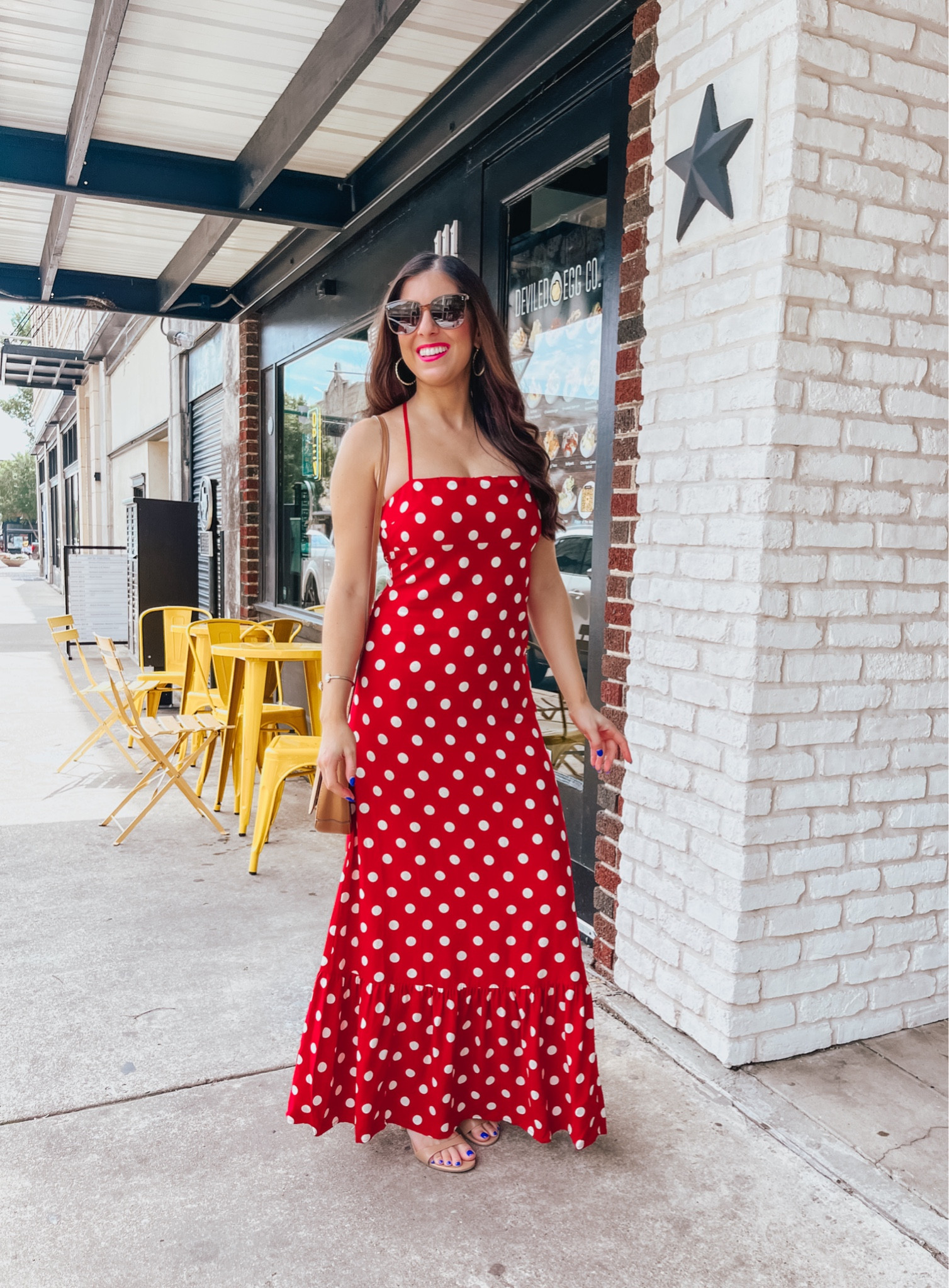 Red Polka Dot Dress for Summer and Travel from Target 🎯 ❤️🤍 It is a halter style. Size up if you need more boob room. It is fitted but not tight. 


#LTKTravel #LTKSeasonal #LTKootd