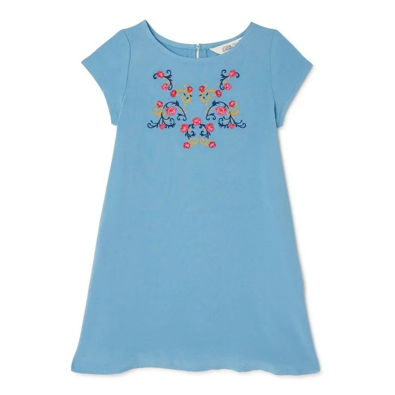 The Pioneer Woman Mommy & Me Toddler Girls Embroidered Dress, Sizes 2T-6X - Walmart.com | Walmart (US)