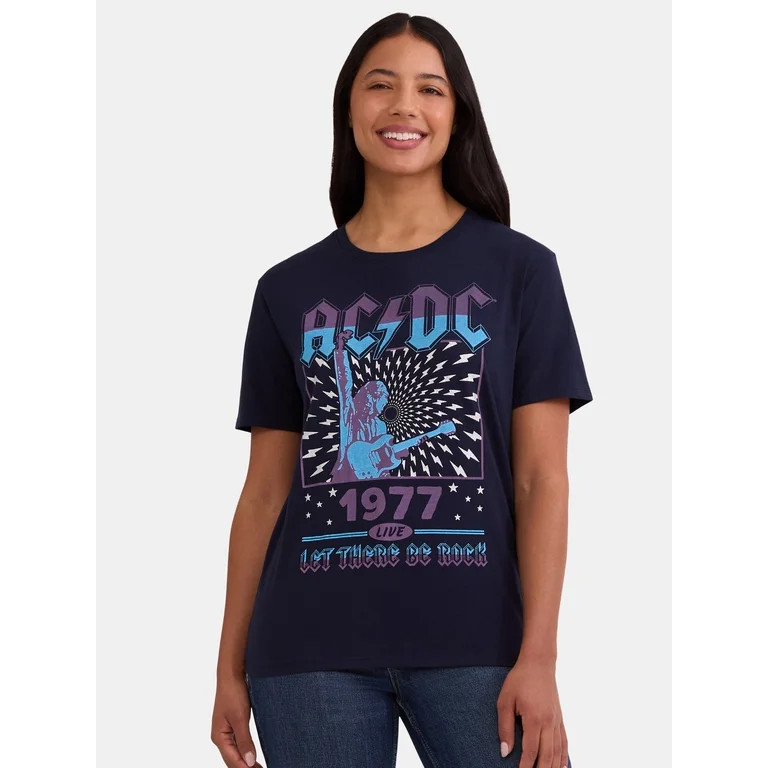 Time and Tru Women's Graphic Tee, Sizes XS-XXXL | Walmart (US)
