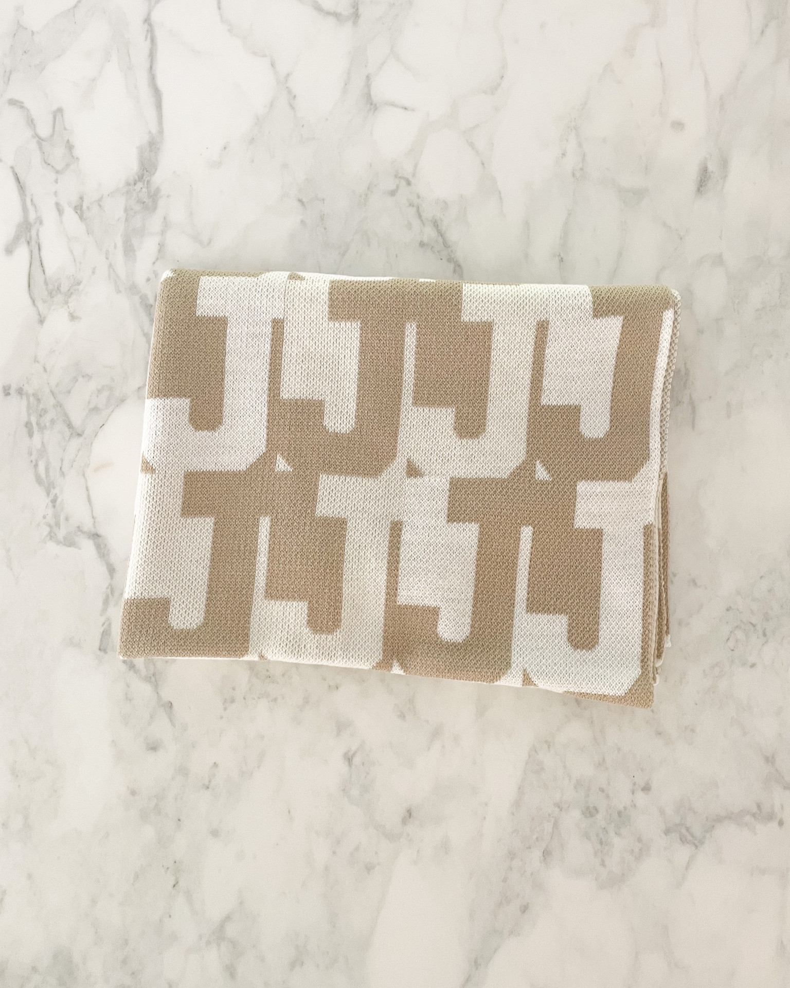 Neutral Initial blanket 🤎

•Nursery decor 
•Baby blanket 


#LTKhome #LTKbaby