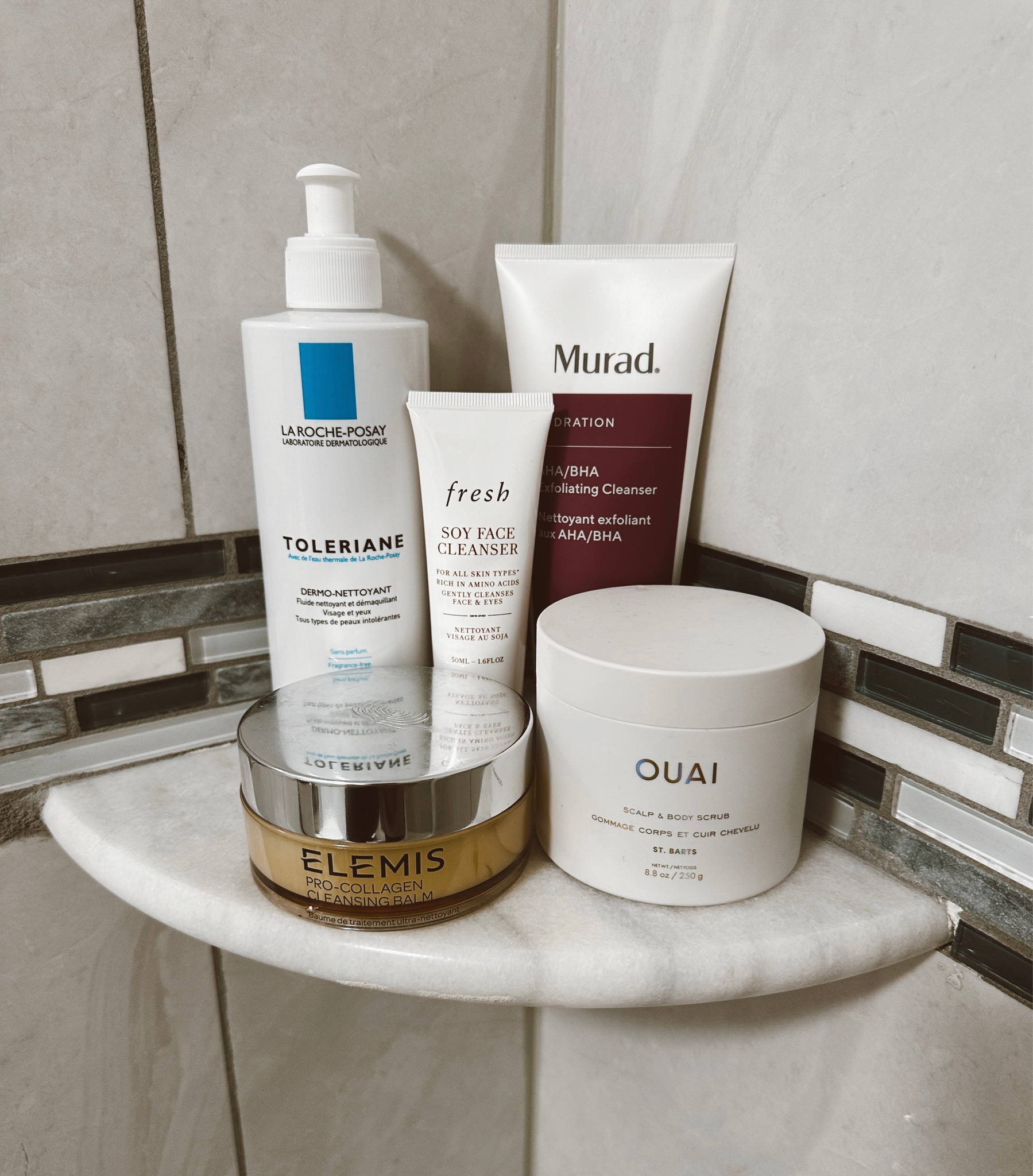 My current favorite products. The Elemis cleansing balm and the Ouai scrub have been my ride or dies for years. I also linked a few of my other favorite @elemis products (tbh I’ve yet to try a product of theirs that I haven’t loved)

#LTKfindsunder100 #LTKGiftGuide #LTKsalealert