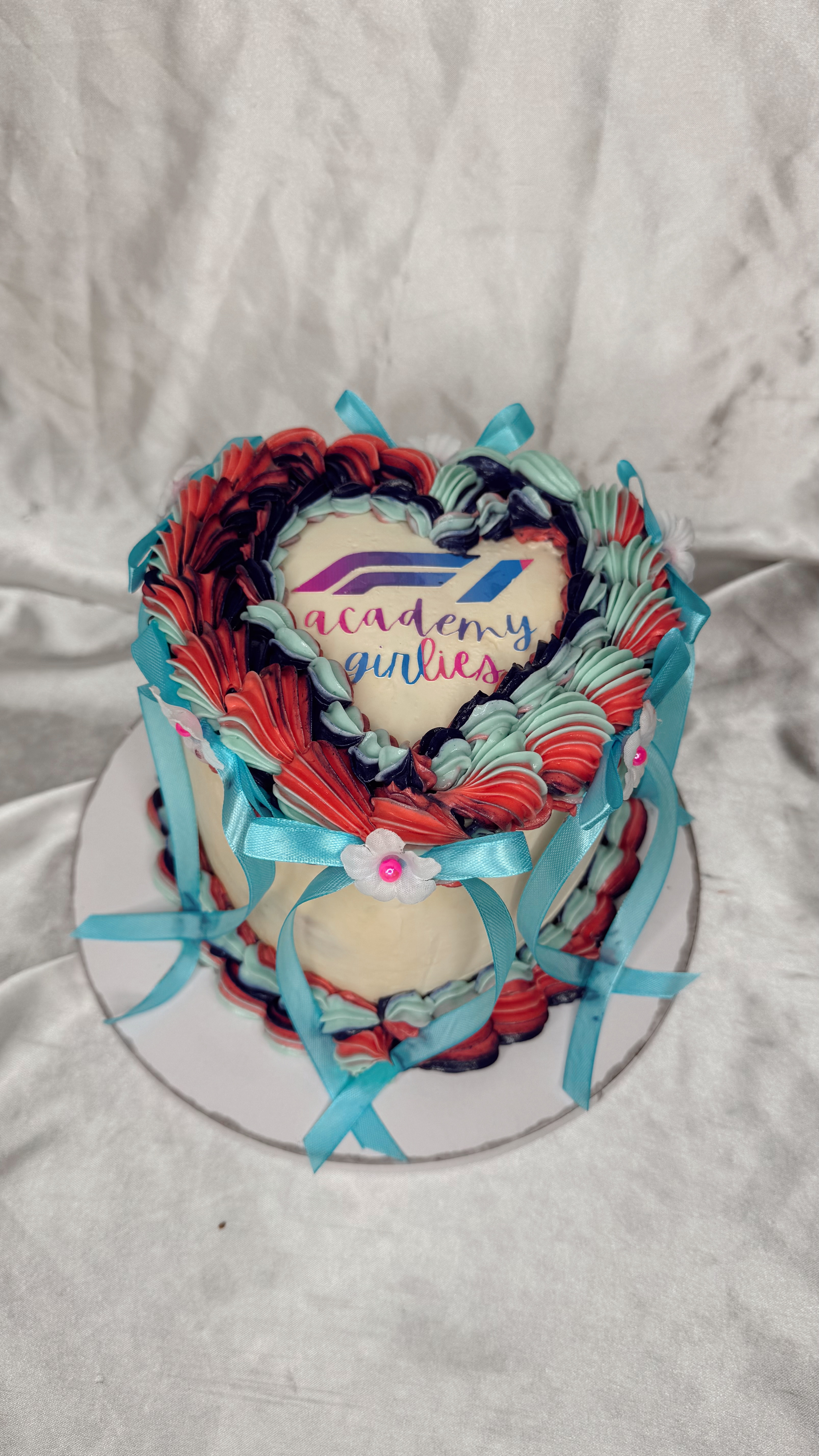 F1 Academy Girlies Coquette Heart Cake💜💗🩵

#LTKSeasonal #LTKSummerEdit #LTKFindsUnder100