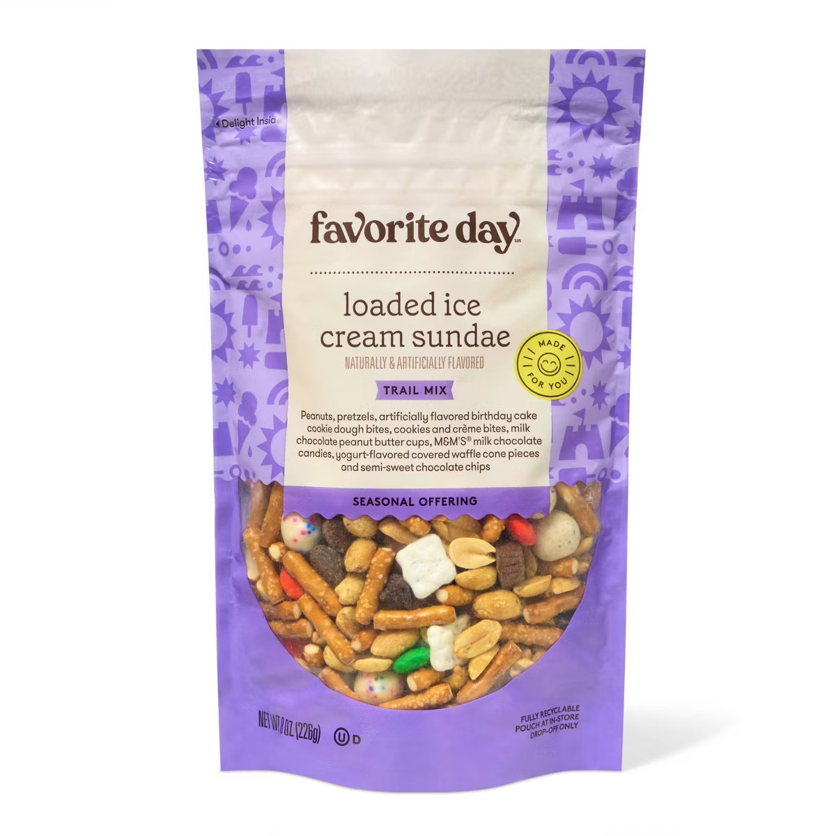 Ice Cream Sundae Trail Mix - 8oz - Favorite Day™ | Target