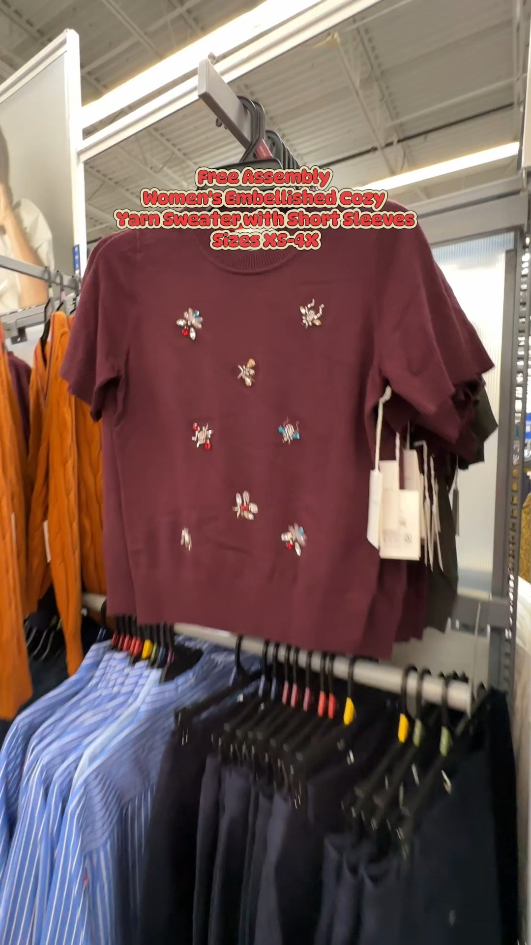 @Walmart Sweaters from Free Assembly. Perfect for fall!

Free Assembly Women's and Women's Plus Embellished Cozy
Yarn Sweater with Short Sleeves, Sizes XS-4X

#walmartfinds #walmartfashion #walmartcreator #fallfashiontrends #ad