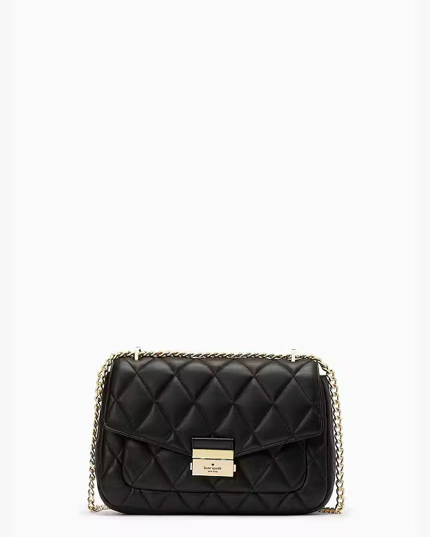 Carey Medium Flap Shoulder Bag | Kate Spade Outlet