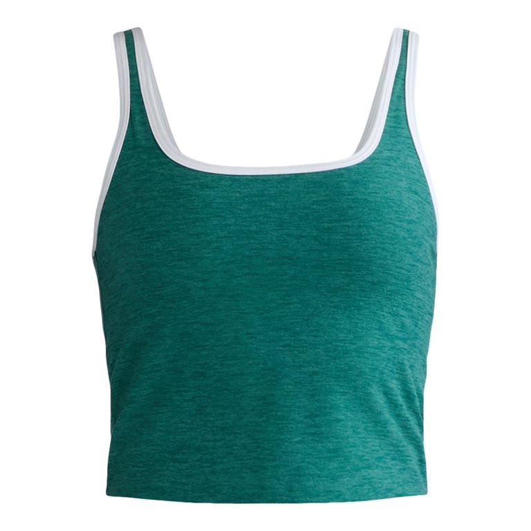 Athletic Works Women's and Women's Plus ButterCore Tipped Tank Bra, Sizes XS-4X | Walmart (US)