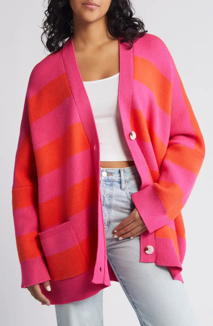 Love You Sorbet Stripe Cardigan | Nordstrom