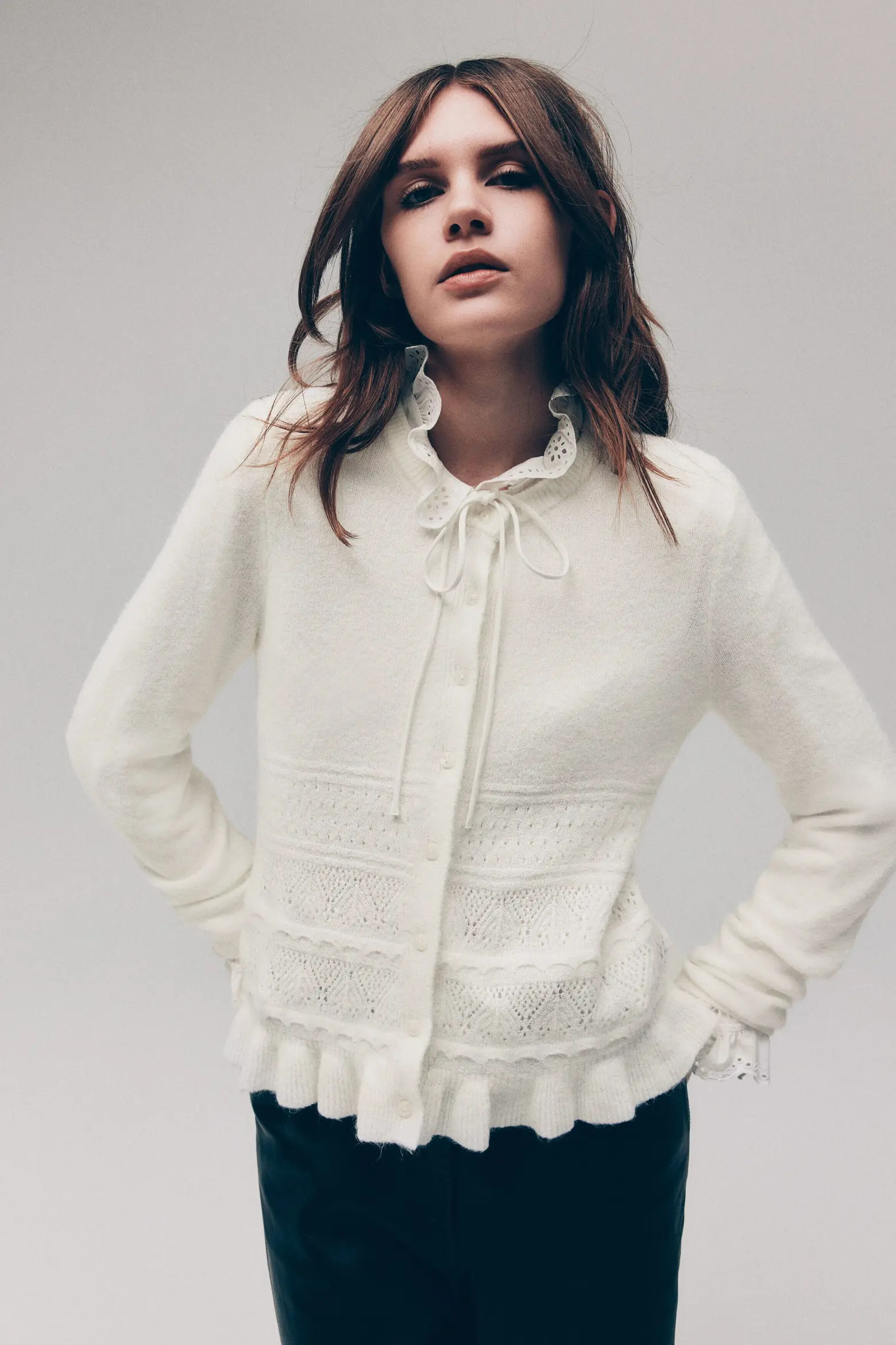 Pointelle-knit Cardigan (Women) | Nordstrom | Nordstrom