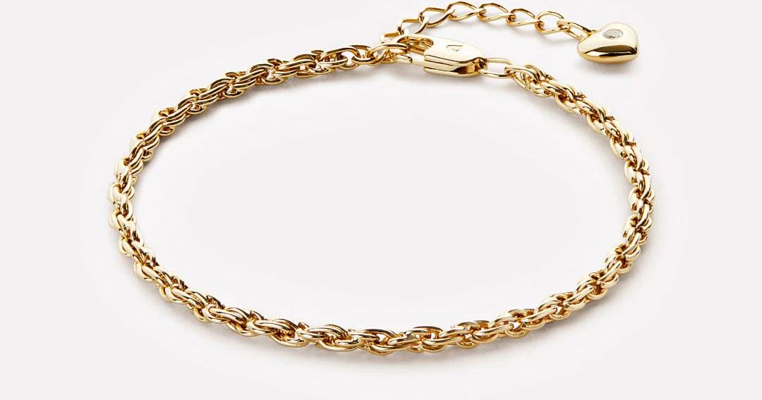 Twisted Chain Bracelet - Lisa | Ana Luisa