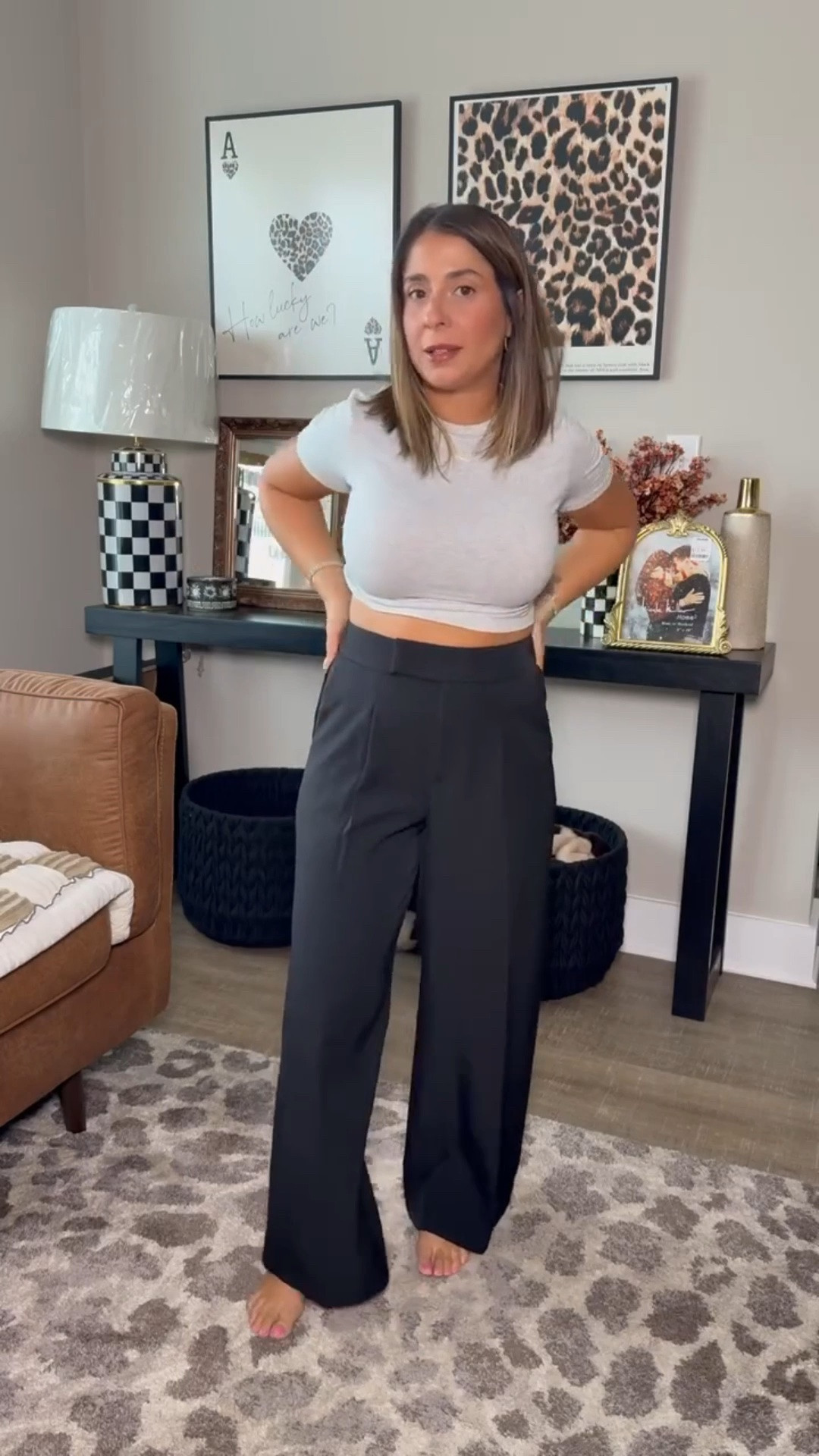 Amazon has once again come in clutch with the cutest, most flattering petite girl approved workwear pieces. I am completely loving the fabrics, how soft they are, and how easy it is to mix and match these all. I love the band of this wide leg, flowy black pants. 
5’ tall mom outfit inspo

#LTKSeasonal #LTKPetite #LTKMidsize