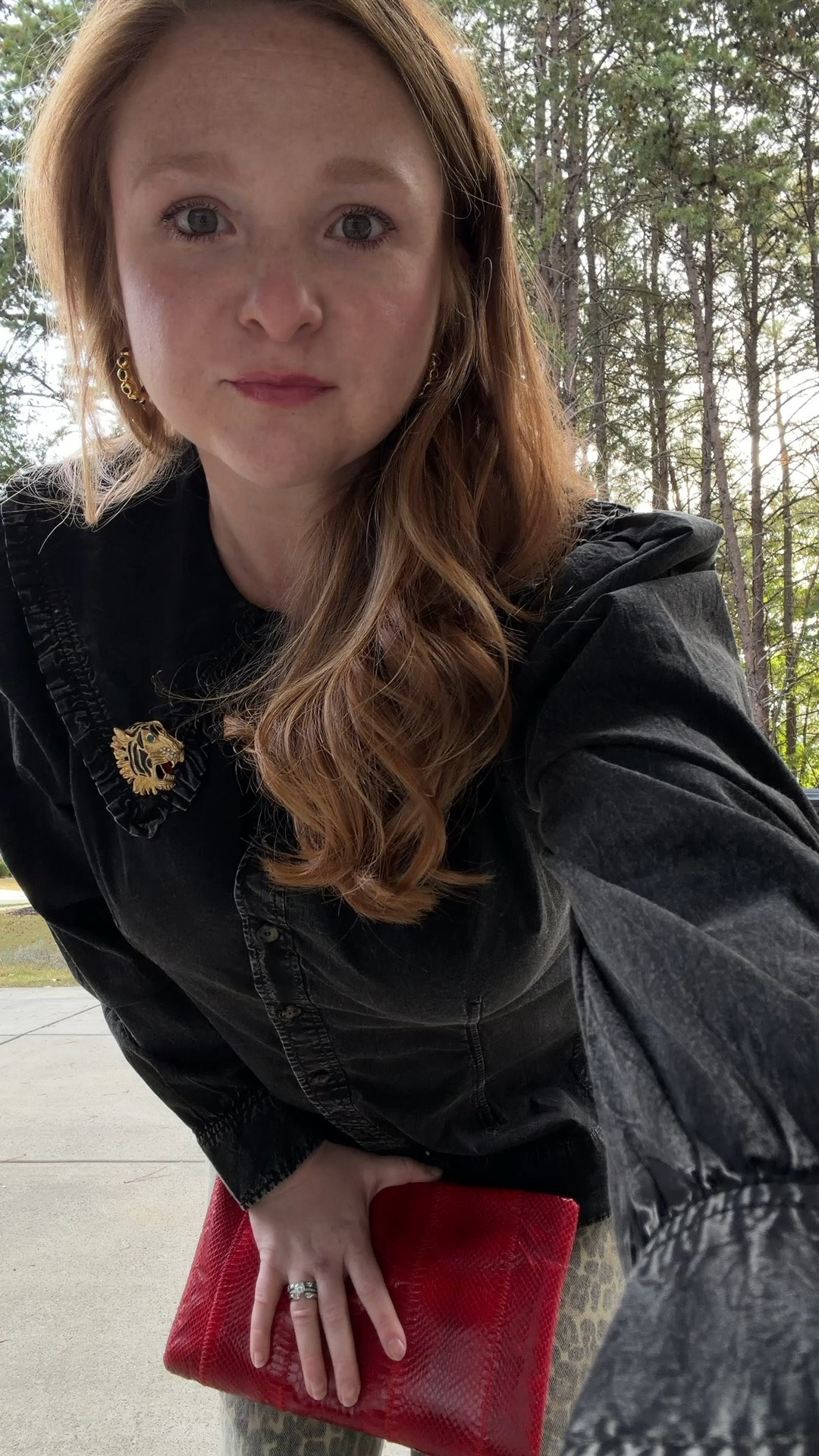 Full outfit from Rent the Runway Really loved this outfit pairing! Jeans run a lil big and stretch so I’d size down next time. Love this Ganni top and added a fun pop with a vintage brooch 

#LTKWorkwear #LTKPetite #LTKStyleTip