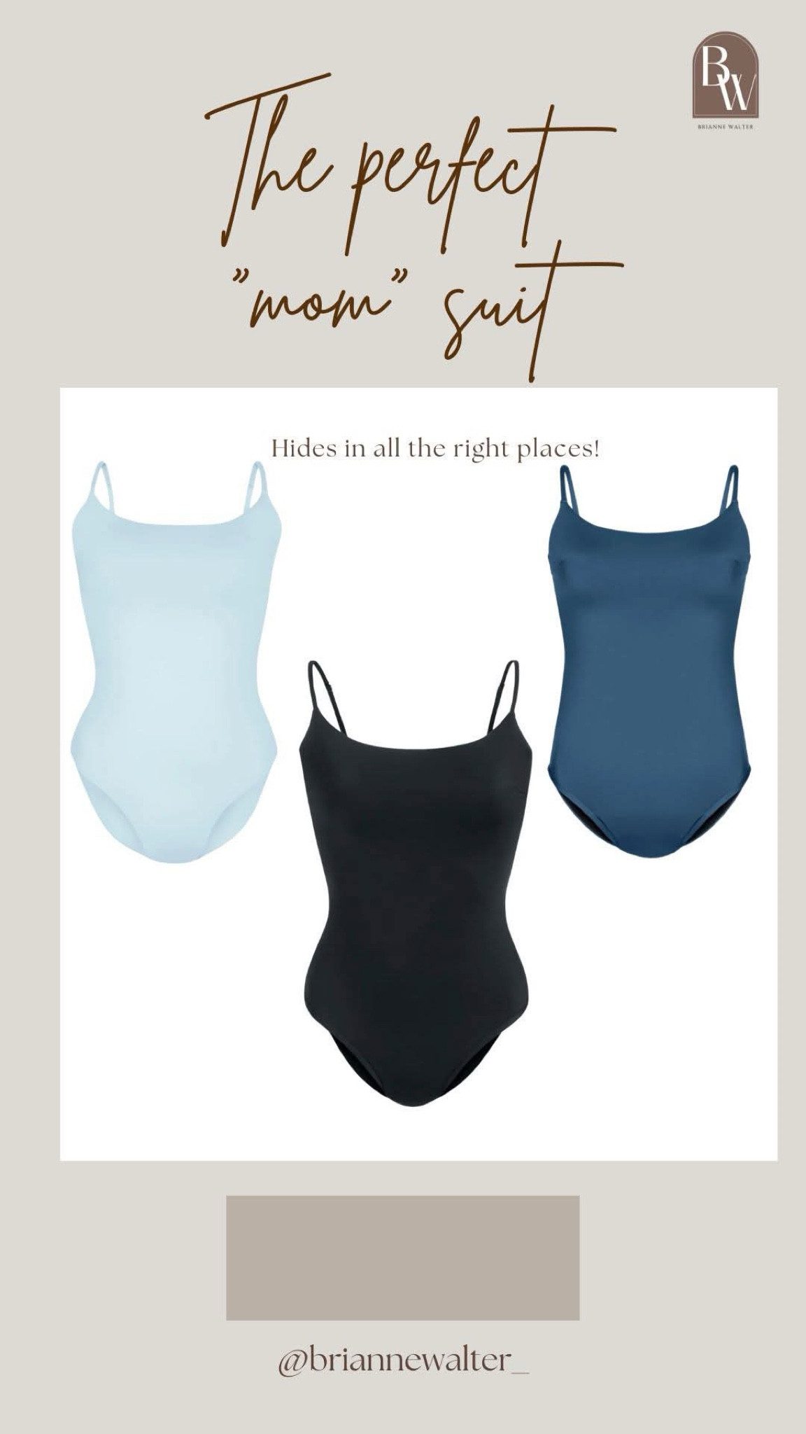 My favourite one piece “mom” bathing suit launched in some new colours! 

I have it in black and the darker teal/blue. Contemplating the light blue too! Plus it’s available in leakproof or regular. 

#LTKSeasonal #LTKStyleTip #LTKSwim