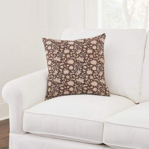 Hollan Block Print Pillow Cover | Ballard Designs, Inc.