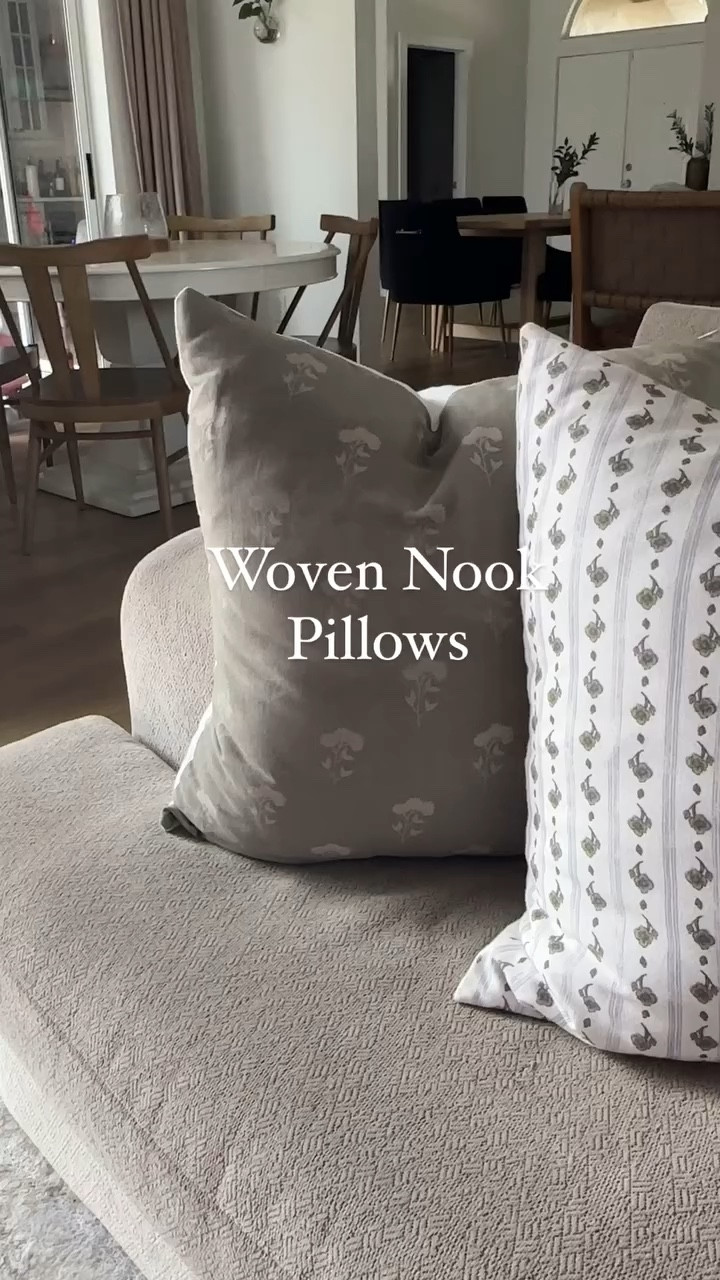 My curated picks from Woven Nook

Pro Tip✨
-Be sure to chose a pillow insert one size up from your pillow cover to get the full, “choppable” look

I chose a 22” cover with a 24” insert for reference!

#wovennook #designerpillows #affordablepillows #sectionalpillows #homedecor #livingroominspo #lookforless #pillowdecor #organicmodernhome #homeinspo

#LTKFindsUnder100 #LTKHome