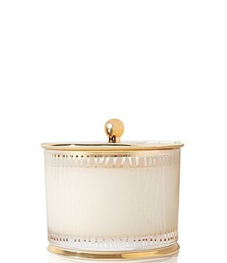 Thymes Frasier Fir Gilded Frosted Wood Grain Candle. 9oz. - 9 oz. | Dillard's