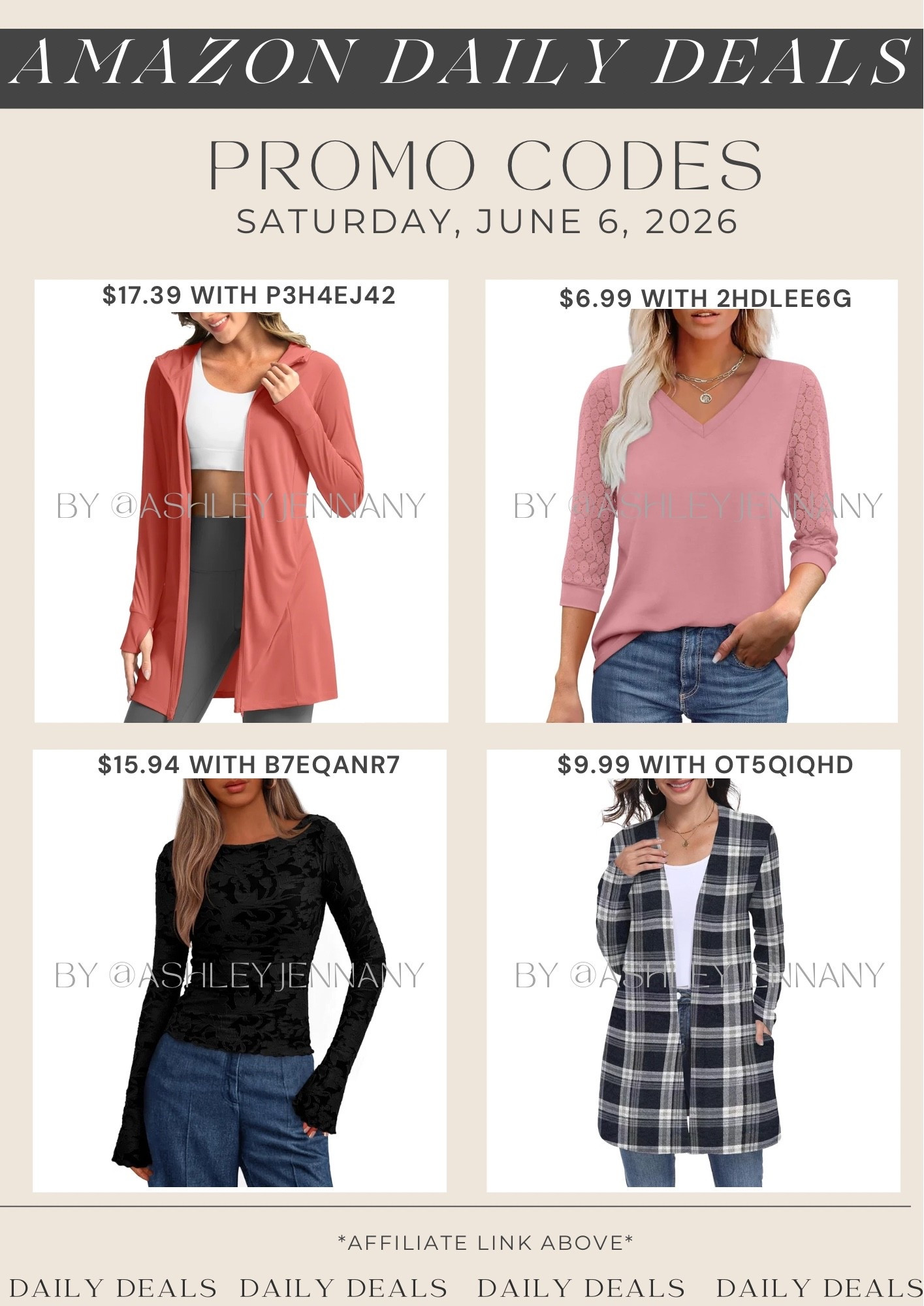 Amazon deals

#LTKSaleAlert #LTKootd #LTKMidsize