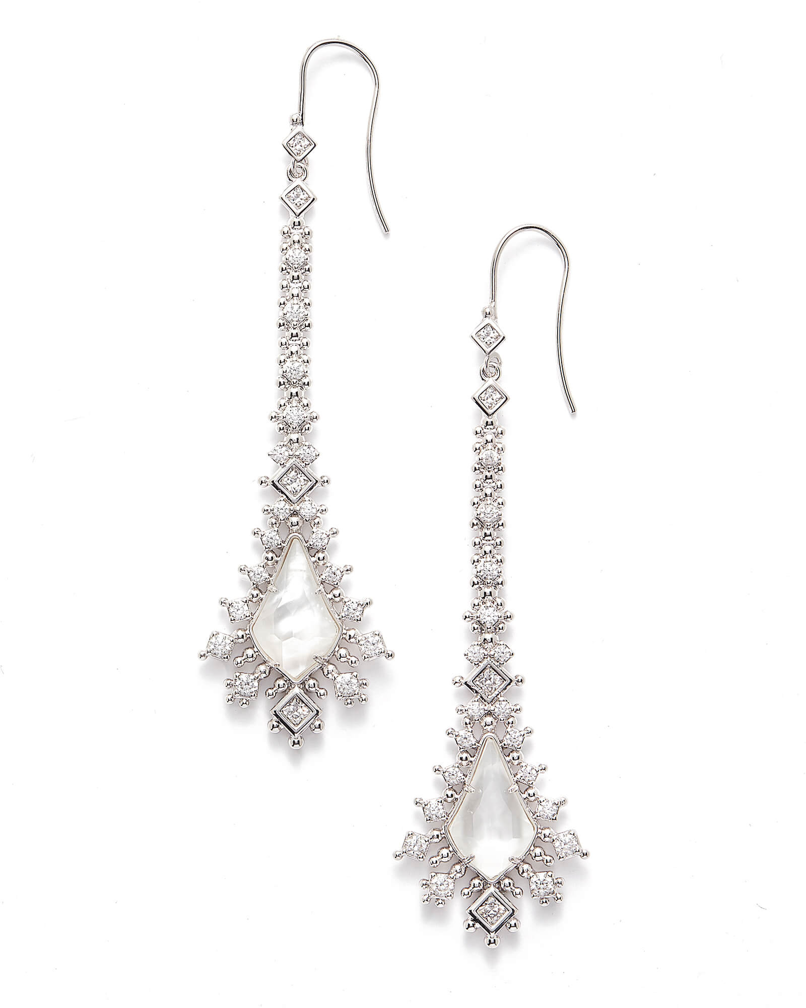 Reimer Statement Earrings in Silver | Kendra Scott