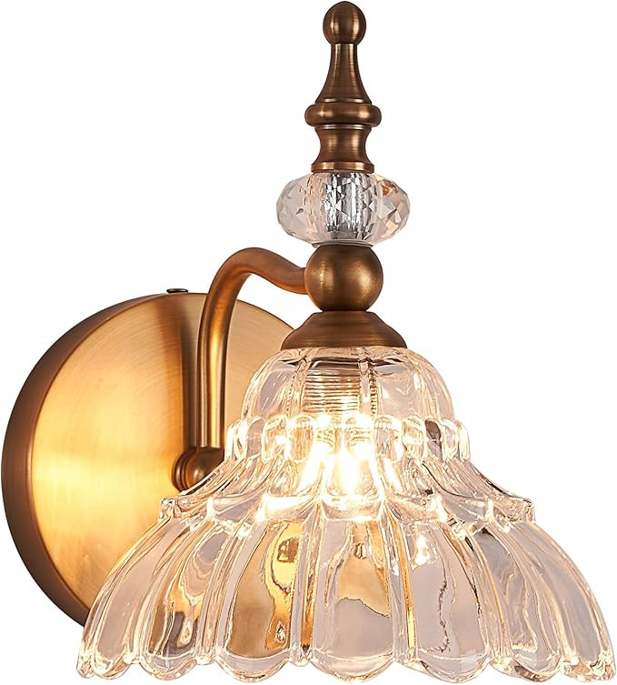 HDDFL Bathroom Light Fixture Over Mirror Vanity Lighting Fixtures Modern Wall Sconces Wall Lights... | Amazon (US)